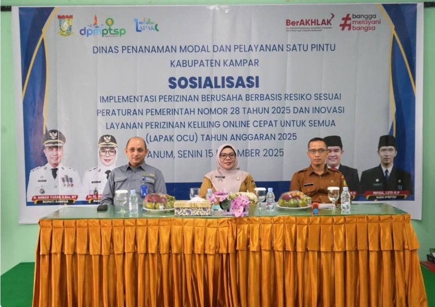 Dorong Ekonomi Lokal, Lapak Ocu Kampar Resmi Diluncurkan