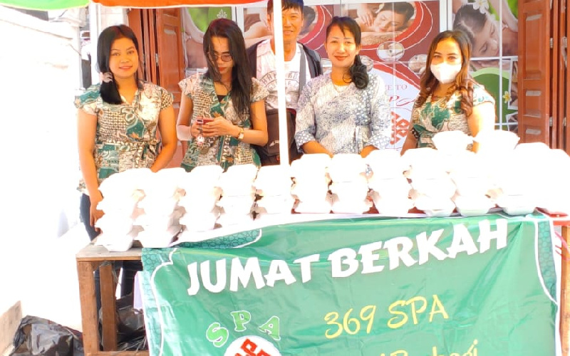 Rutin Gelar Jumat Berkah, SPA 369 Dapat Respon Positif di Tegah Masyarakat