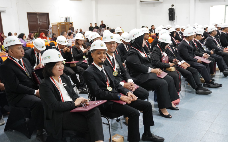 Pengukuhan Profesi Insinyur Angkatan XIII USU, Pelindo Regional 1 Dumai Ucap Selamat