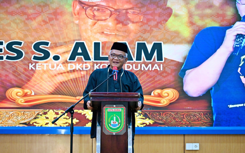 Agoes S. Alam Nahkodai DKD Dumai 2025–2030, Siap Jadikan Kesenian sebagai Marwah Kota