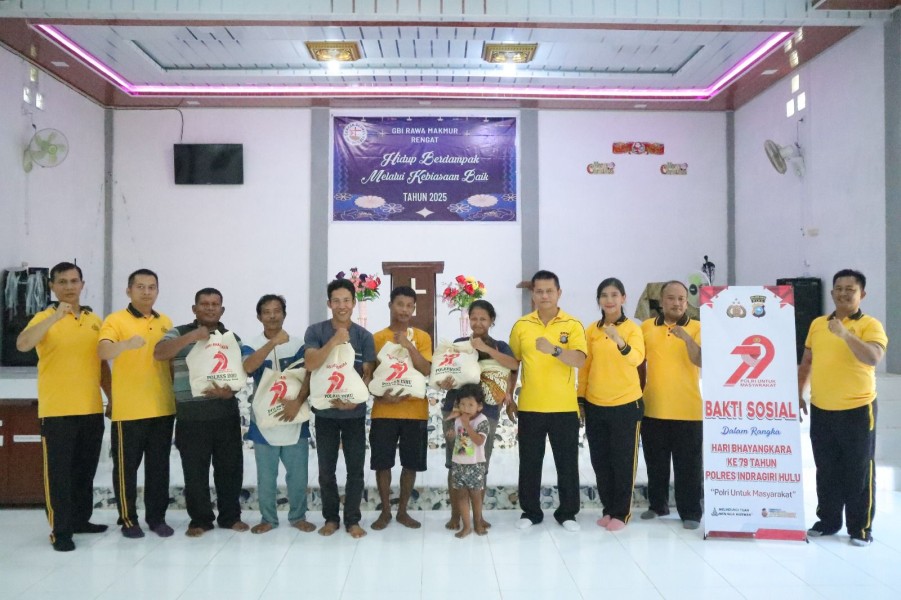 Hadirkan Esensi Polri Untuk Masyarakat, Polres Adakan Bakti Religi dan Bakti Sosial ke Rumah Ibadah