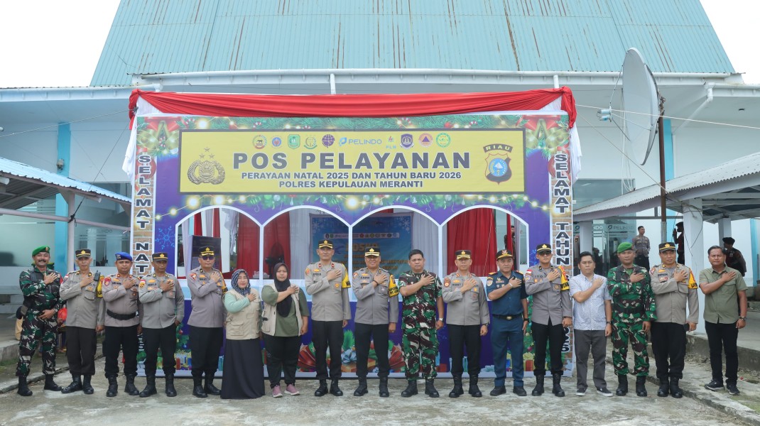 Tim Supervisi Ops Lilin Lancang Kuning-2025 Polda Riau Hadir di Polres Kep Meranti, Pastikan Pelayanan Terhadap Masyarakat Yang Merayakan Nataru Berjalan Aman, Tertib & Damai