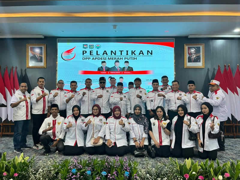 APDESI Merah Putih Resmi Dilantik, ARC Optimis Jadi Lokomotif Pembangunan Desa