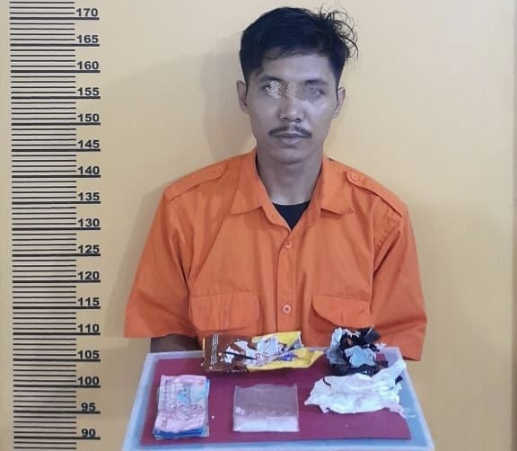 Terminal Gerbang Sari Pematang Reba Jadi Markas Jual Beli Narkotika, Polres Inhu Ciduk Pelaku