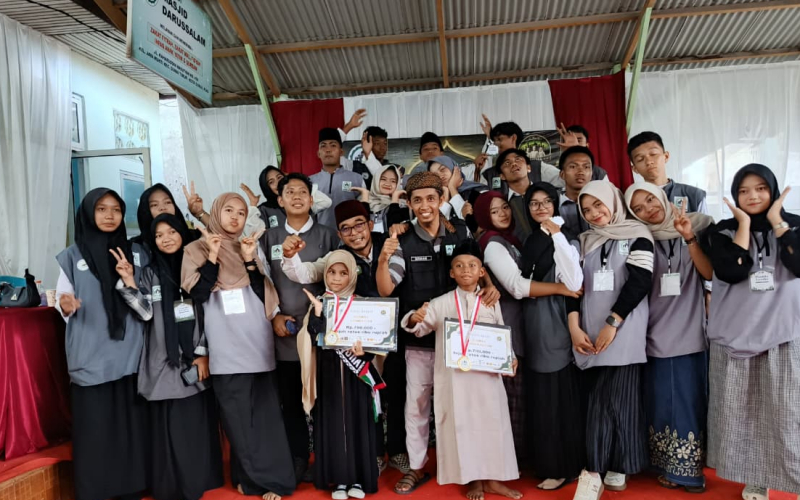 Semarak Syiar Islam, Remaja Masjid Darussalam Jayamukti Sukses Gelar Lomba Adzan dan Dai Cilik