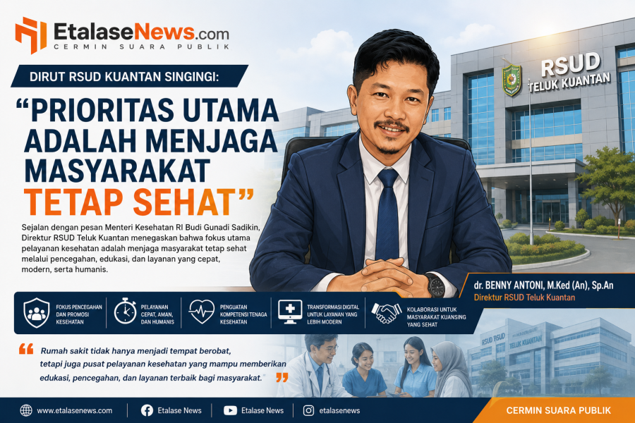 Dirut RSUD Kuantan Singingi: Prioritas Utama Adalah Menjaga Masyarakat Tetap Sehat