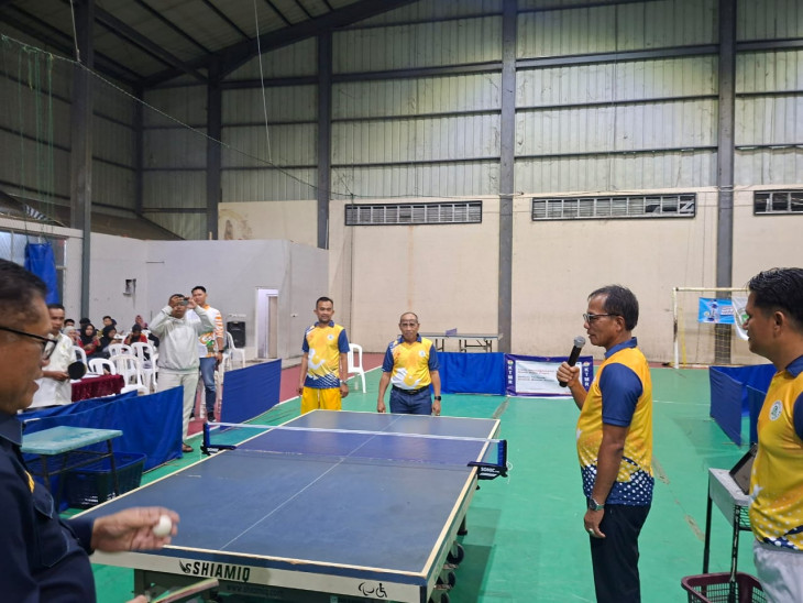 Pelantikan Pengurus PTMSI Kampar Dirangkai Kejurkab Tenis Meja se-Kabupaten Kampar