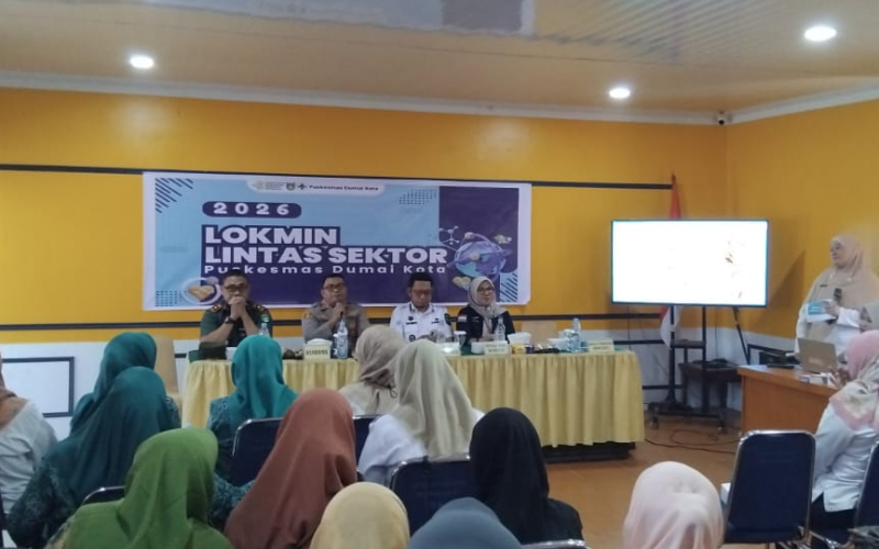 Danramil 01 Dumai Hadiri Lokmin, Dandim Tekankan Pentingnya Kolaborasi Pelayanan Masyarakat