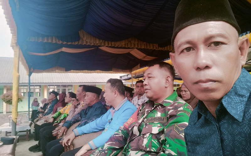 Babinsa Hadiri Khatam Al-Quran dan Wisuda Tahfidz MTsN 2 Kota Dumai