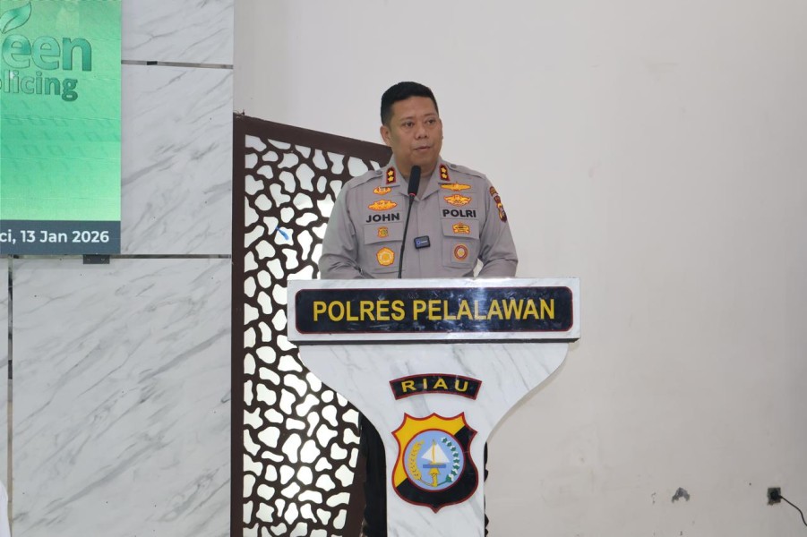Kapolres Pelalawan Apresiasi Dedikasi Satpam dalam HUT Satpam yang ke-45