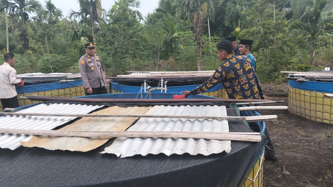 Kapolsek Tanah Merah Kawal Program Swasembada Pangan