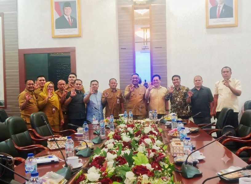 Bupati Anton Dorong Investasi Happy Play, Pasar Modern Rohul Dibidik Jadi Destinasi Keluarga