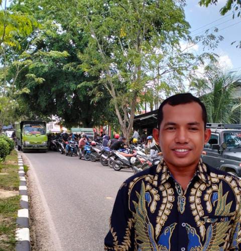 Pemuda Pelalawan Muhammad Daut Desak Solusi Macet di Depan Sekolah Bernas