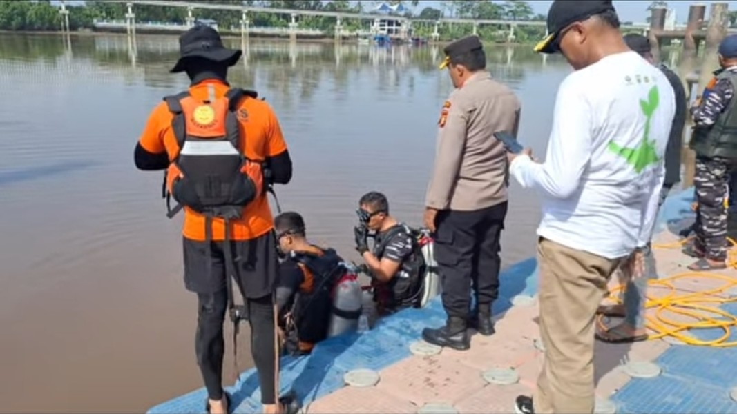 Anak 13 Tahun Tenggelam di Sungai Siak, Tim Gabungan Masih Lanjutkan Pencarian Hingga Siang Ini