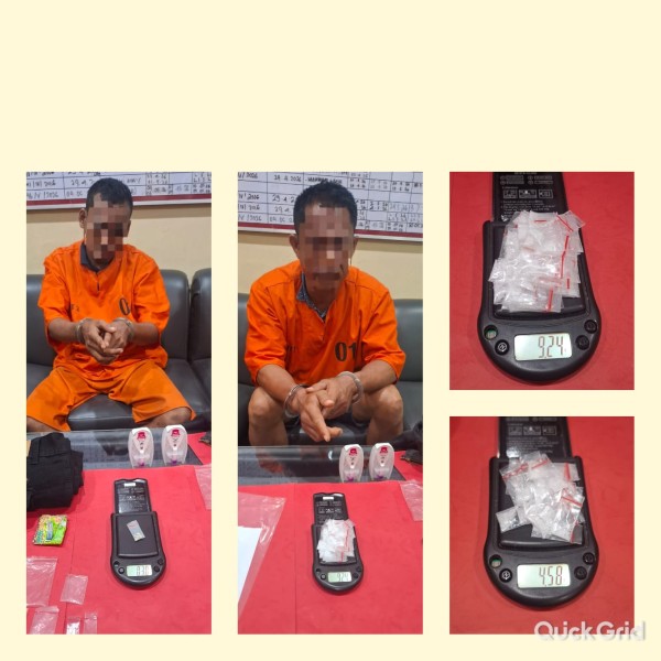 Dua Bandar Diduga Beraksi di Bagan Besar, Polisi Sita Puluhan Paket Sabu