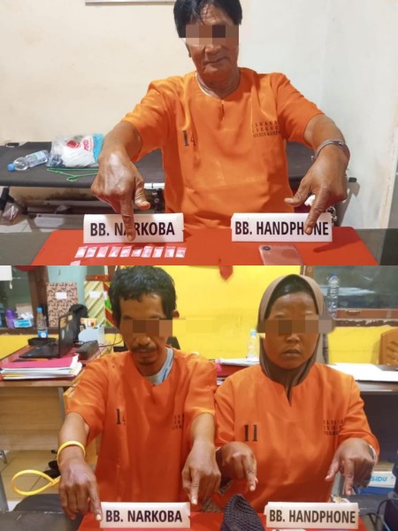 Narkoba Musuh Bersama, Polres Kampar Sikat Tiga Pelaku di Kubang Jaya, Barang Bukti Sabu Diamankan!