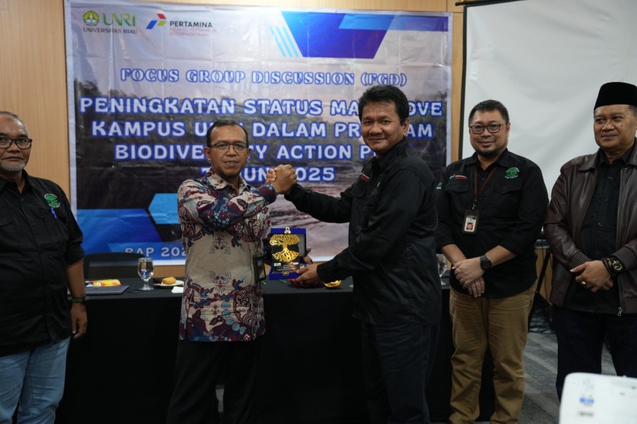 Tanam Lebih dari 20 Ribu Mangrove, R&P Project Sumatera PT KPI Bersama Unri Gelar FGD Pengembangan Kawasan Mangrove Eco-Edu Park di Purnama