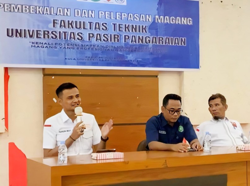 Pembekalan Magang Fakultas Teknik UPP, Ir. Fachruddin Siregar Dorong Mahasiswa Siap Bersaing di Dunia Kerja