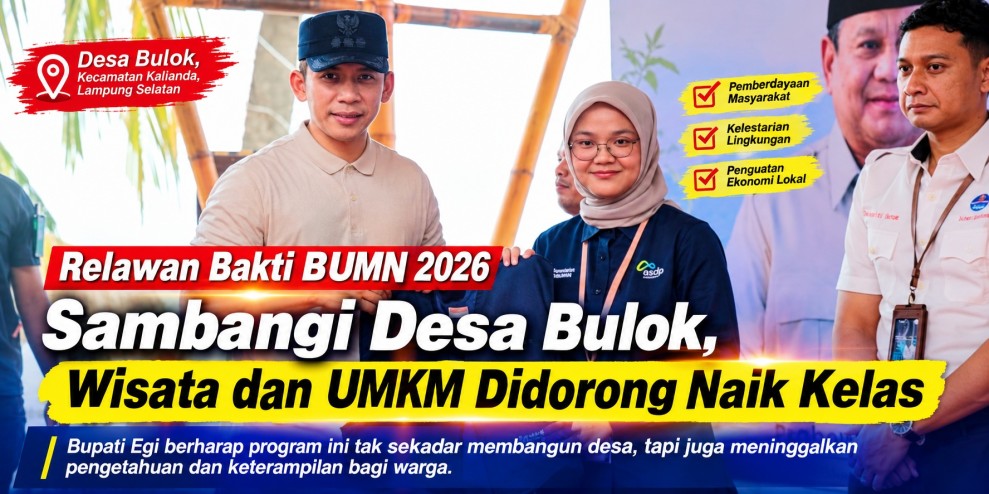 Desa Bulok Jadi Sasaran Bakti BUMN 2026, Potensi Wisata hingga UMKM Digenjot