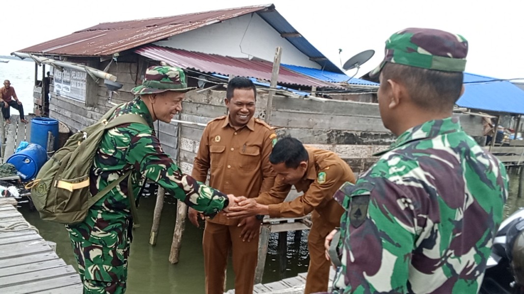 Tim Mabes TNI Sosialisasi Pencegahan Karhutla di Pulau Merbau, Dorong Penguatan Sarana Pemadaman