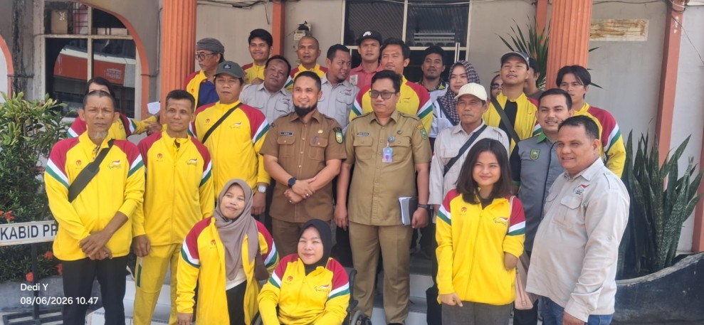 Bonus Peparnas 2024 Belum Cair, Atlet dan Pelatih NPC Riau Datangi Dispora Minta Kepastian