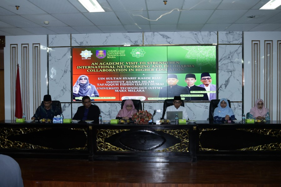 UiTM Melaka dan UIN Suska Riau Perkuat Kolaborasi Akademik di Bidang Keislaman