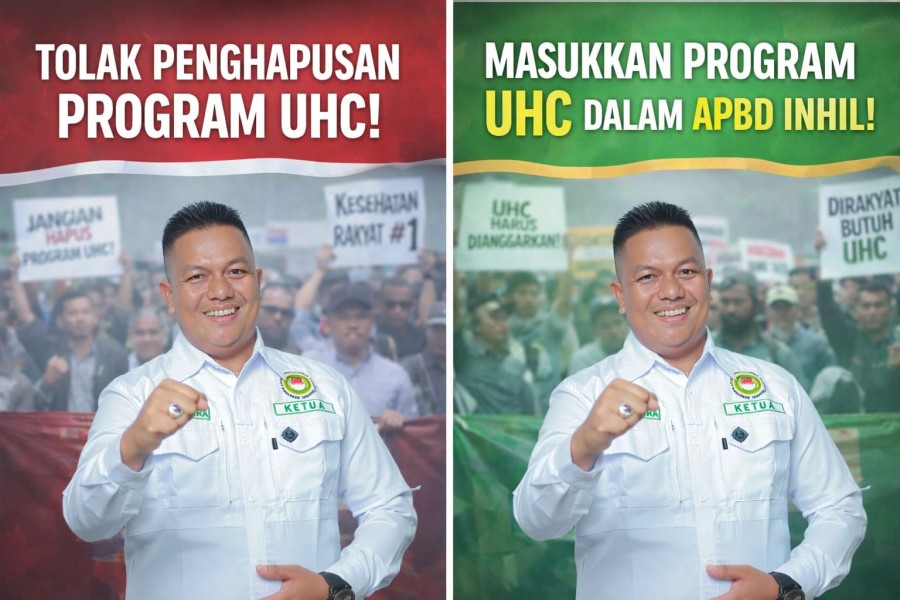 Alex Saputra Tegas: UHC Sangat Dibutuhkan Masyarakat Inhil