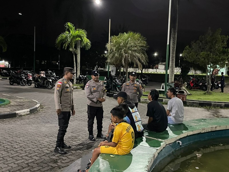 Polres Kepulauan Meranti Gelar Patroli KRYD, malam hari cegah gangguan kamtibmas