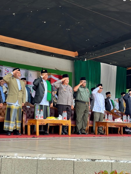 Kodim 0314/Inhil Hadiri Peringatan Hari Santri Nasional ke-11 Tahun 2025