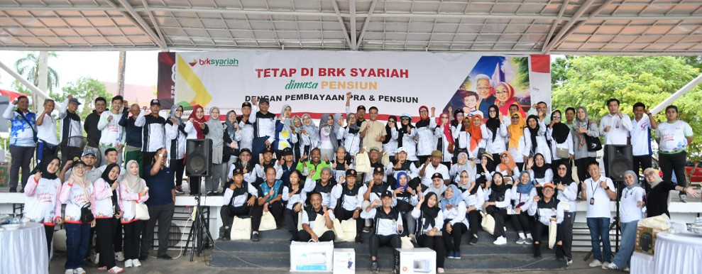 Apresiasi Nasabah Loyal, BRK Syariah Ramah Tamah dengan ASN Pra Pensiun dan Purnabakti di Batam