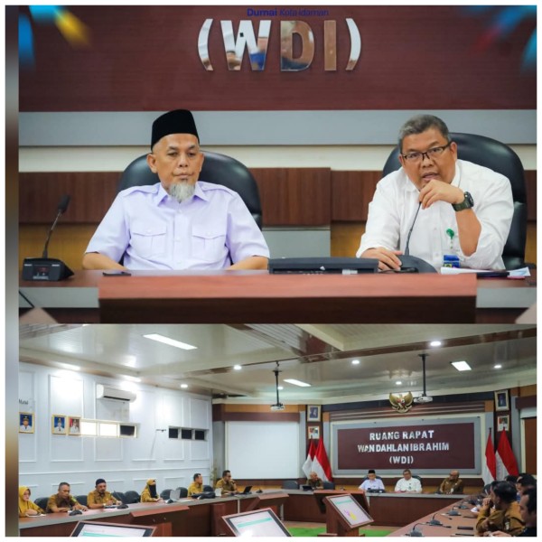Wali Kota Dumai Pimpin Rakor Evaluasi RKT 2026