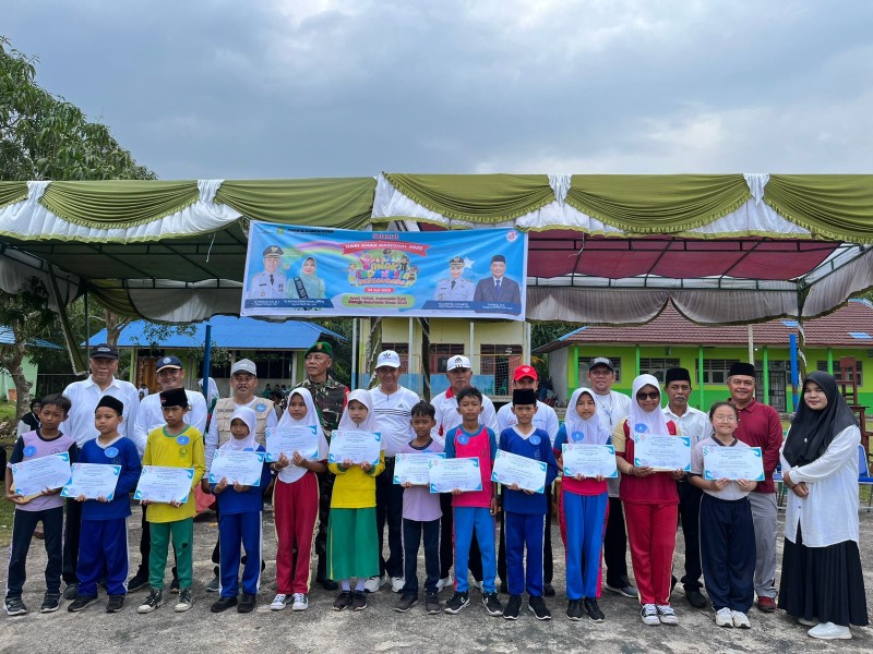 Babinsa Koramil 06/Kateman Hadiri Peringatan HAN ke-41 Tahun 2025