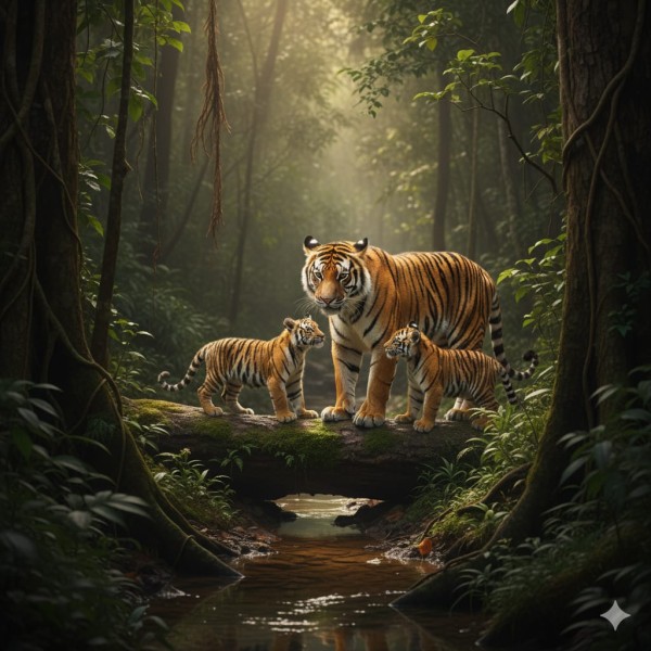 Penampakan Harimau di Kampar, BBKSDA Riau Imbau Warga Waspada