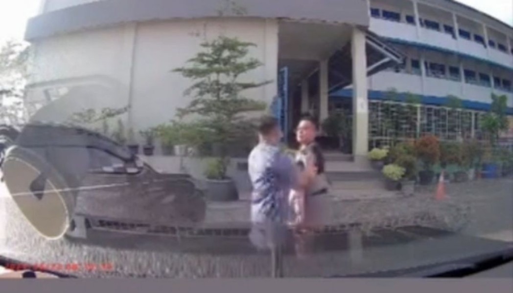 Polresta Pekanbaru Usut Pemobil Aniaya Pejalan Kaki Gendong Balita yang Viral di Medsos