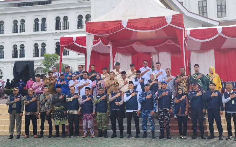 Dukung Program P4GN, Pelindo Regional 1 Dumai Ambil Bagian dalam Deklarasi Anti Narkoba
