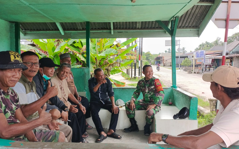 Koramil 02 Memastikan Keamanan Pipa Minyak Agar Tidak Terjadi Kebocoran