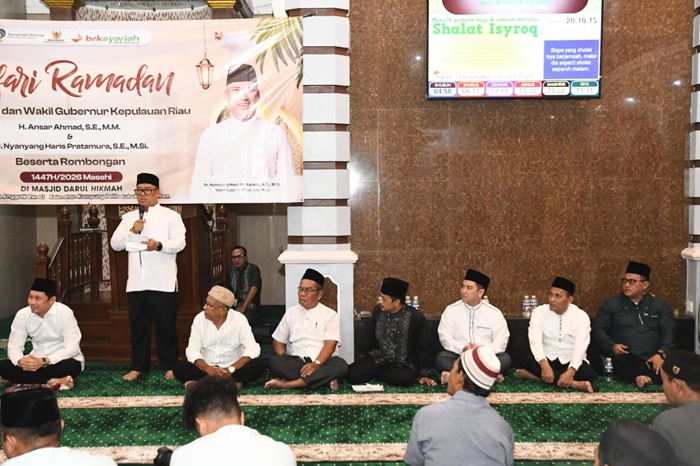 Di Balik Ramainya Ramadan, Masjid Darul Hikmah Batam Terima Harapan Baru dari Program Dabamas BRK Syariah