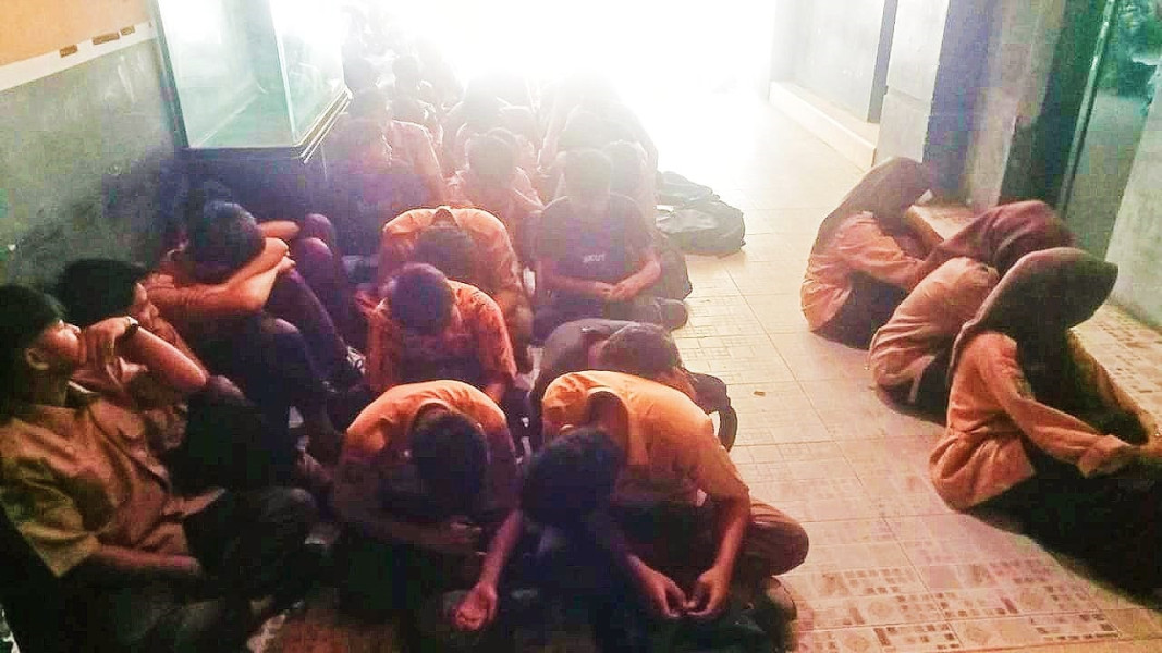 Satpol PP Pekanbaru Jaring Puluhan Pelajar Keluyuran di Jam Belajar