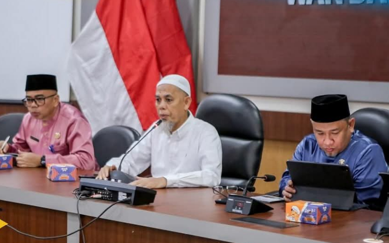 Wali Kota Dumai Pimpin Rapat Persiapan Ganti Rugi Lahan Pembangunan Tanggul Polder