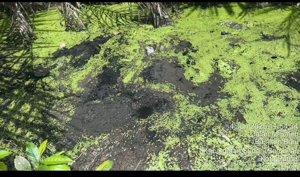 Heboh Bau Busuk Misterius, Warga Besilam Baru Curiga Ada Pembuangan Limbah Pabrik Brondolan Melalui Pipa Bawah Tanah
