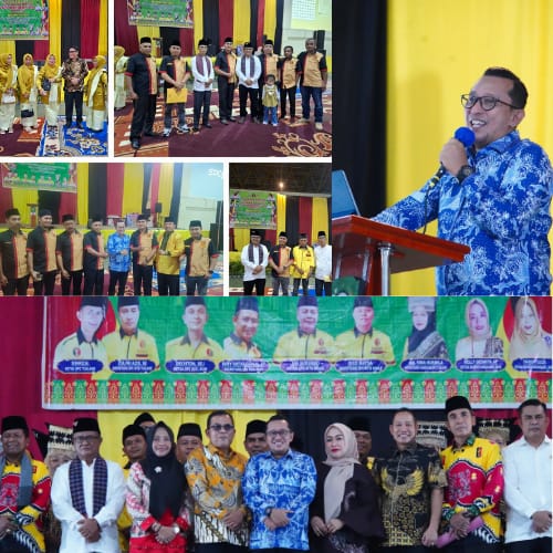 Kebersamaan Ranah-Rantau: Bupati Eka Putra dan Ketua IKTD Pelalawan Hadiri Pengukuhan IKTD Siak