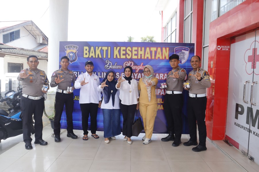 Setetes Darah Sejuta Harapan! Satlantas Polres Kampar Gelar Donor Darah, HUT Lantas ke-70 Jadi Momentum Kemanusiaan!