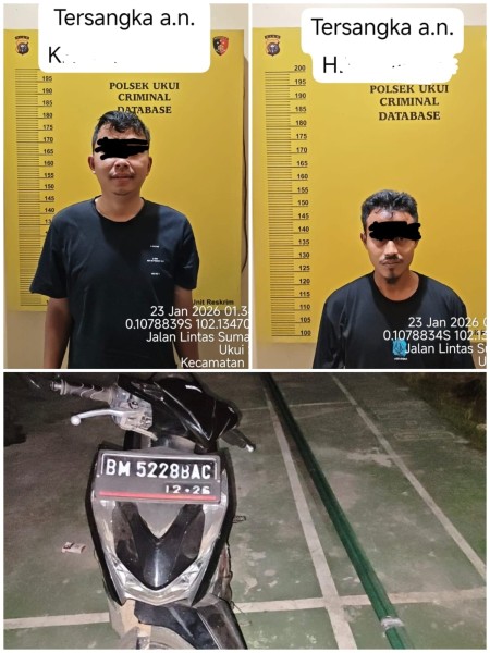 Dua Warga Bukit Gajah Dibekuk Kasus Pencurian Galah Palm Pro PT IIS