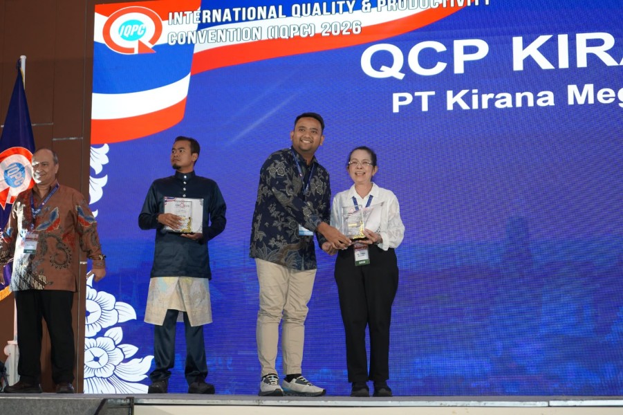 Tim Inovasi PT Pertamina Patra Niaga Refinery Unit Dumai Raih Predikat Excellent pada Lomba Inovasi IQPC di  Bangkok