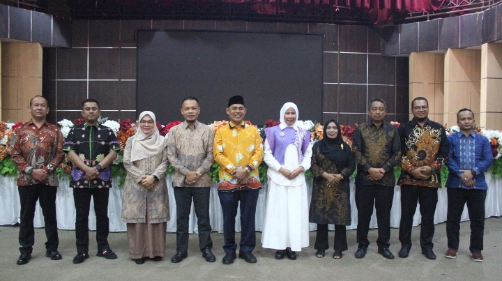 Kasdim 0314/Inhil Hadiri Acara Penyambutan Kajari dan Ketua PN Tembilahan yang Baru