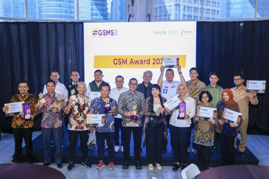 Sajikan Informasi Ketenagakerjaan yang Akurat, Kemnaker Raih Dua Penghargaan GSMS 2026