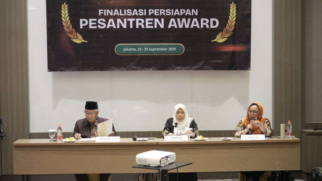 Kemenag Umumkan Tiga Besar Pesantren Award 2025, Panggung Prestasi Santri dan Pesantren