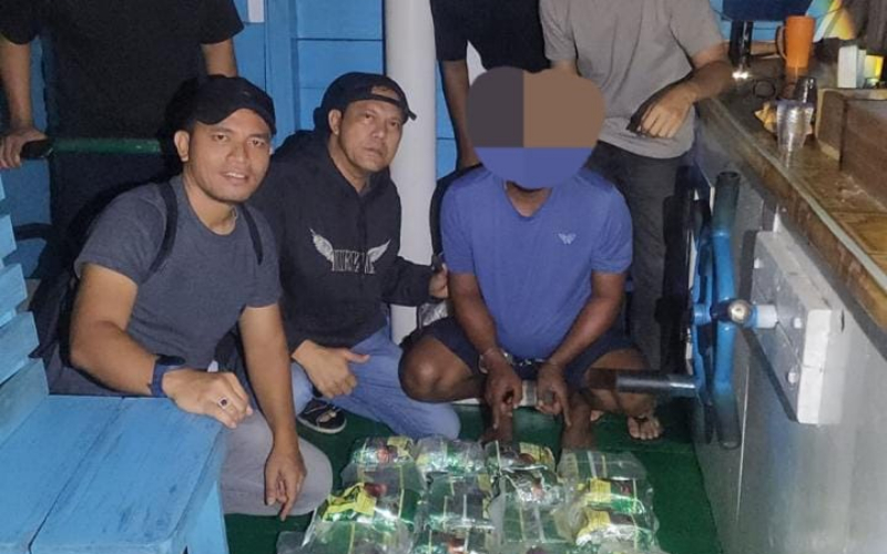 136 Ribu Jiwa Terselamatkan, Polres Dumai Sita 27 Kilogram Sabu dari Jaringan Perairan