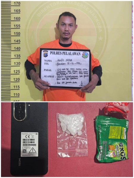 Transaksi Sabu di Ukui Digagalkan, Satu Pelaku Diamankan Polisi