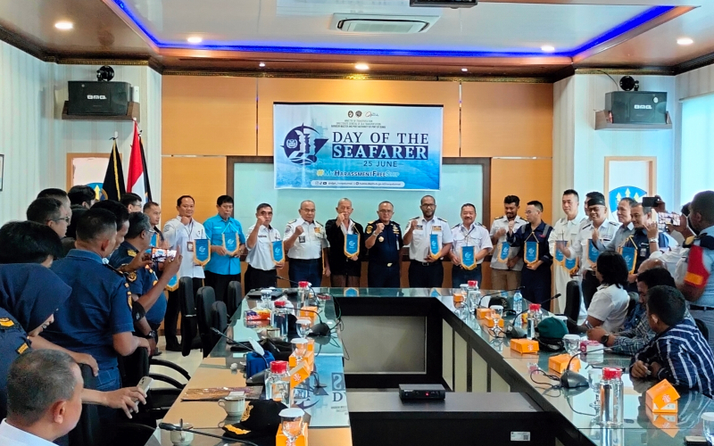 Peringati Hari Pelaut Sedunia, KSOP Kelas I Dumai Gelar Diskusi Bersama Nahkoda